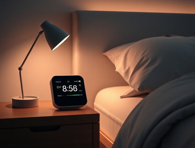 Bedside sleep tracker